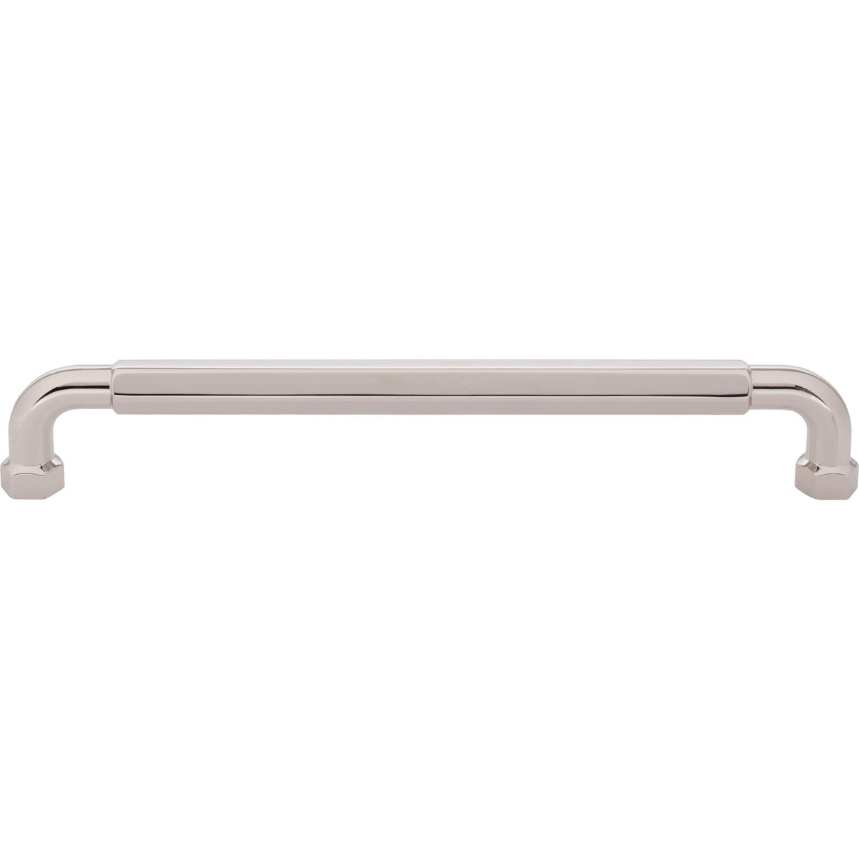 Top Knobs TK3208 Dustin Appliance Pull 18 Inch Center to Center - Polished Nickel