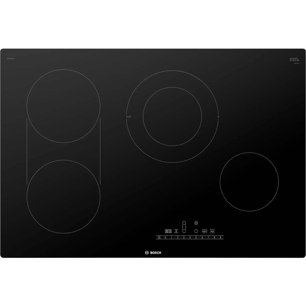 Bosch NET8069UC 30" Electric Cooktop, 800 Series,Frameless