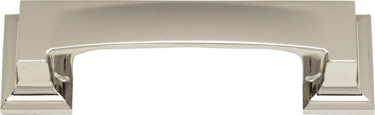 Atlas Homewares Sutton Place Cup Pull 3 Inch (c-c) Polished Nickel