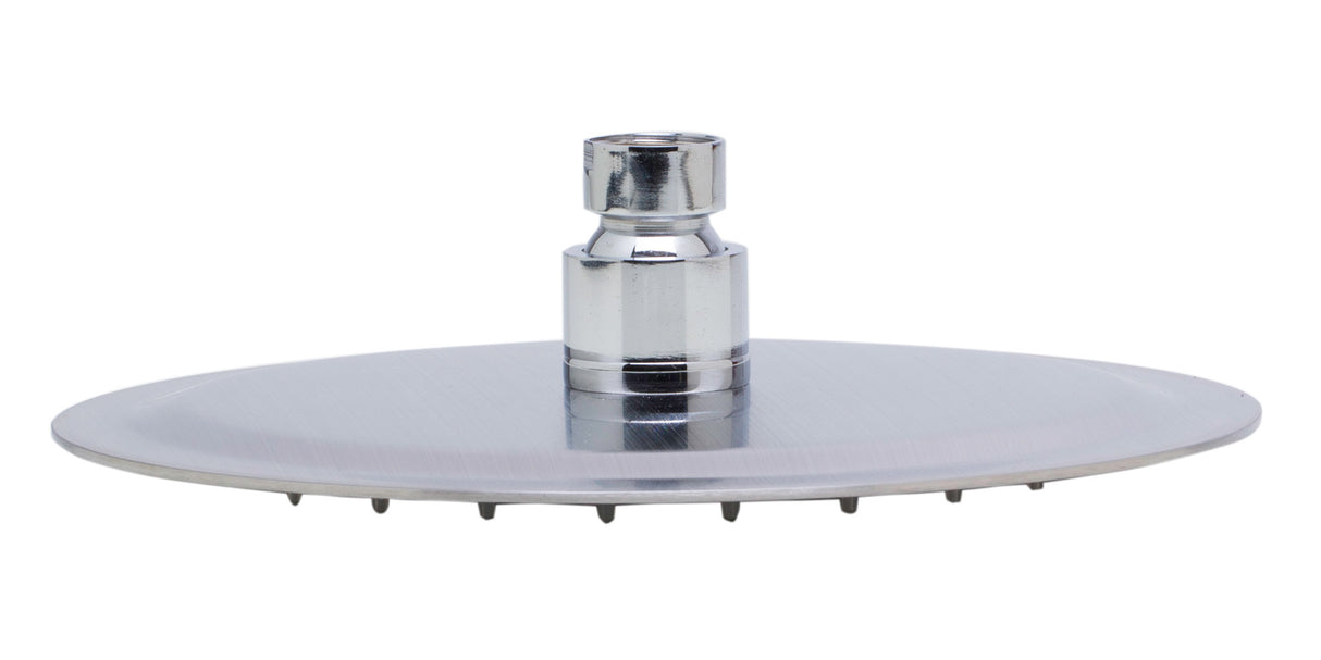 ALFI brand RAIN8R-BSS Solid Brushed Stainless Steel 8" Round Ultra Thin Rain Shower Head