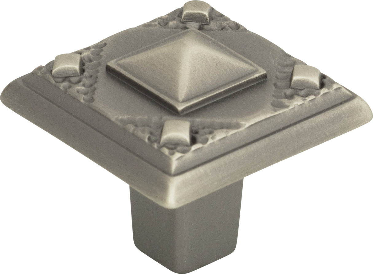 Atlas Homewares Craftsman Knob 1 1/4 Inch Pewter