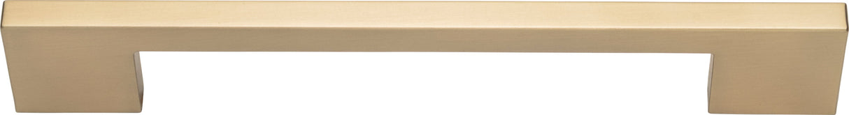 Atlas Homewares Thin Square Pull 7 9/16 Inch (c-c) Champagne