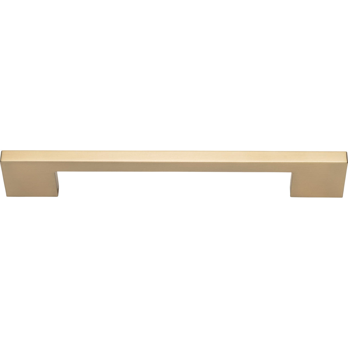 Atlas Homewares Thin Square Pull 7 9/16 Inch (c-c) Champagne