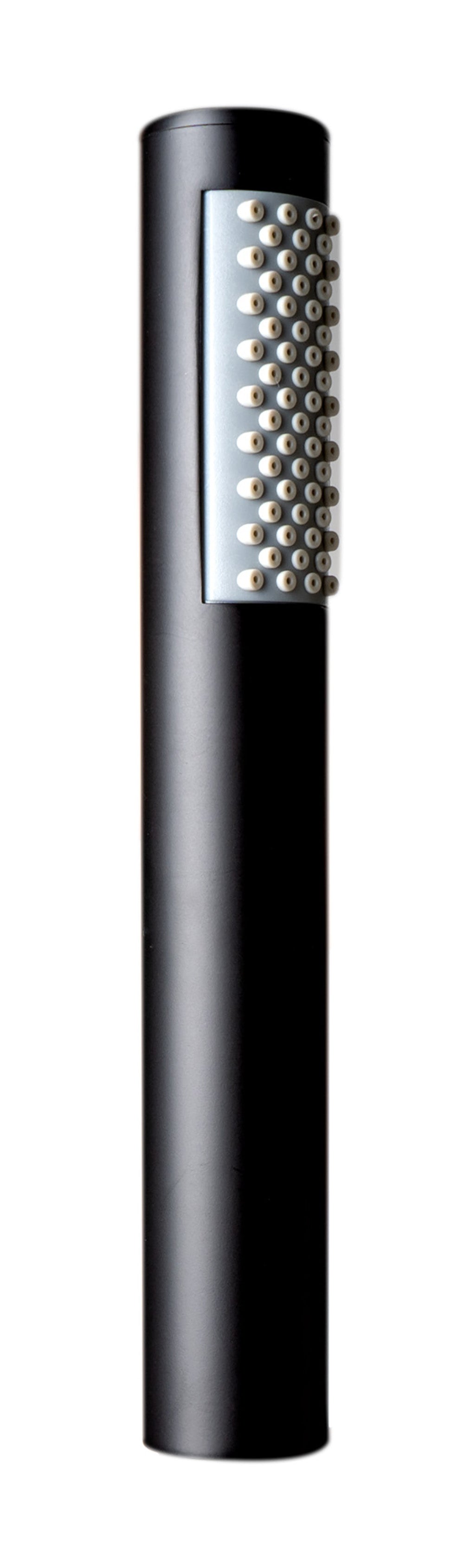 Black Matte Single Lever Floor Mounted Tub Filler Mixer w Hand Held Shower Head