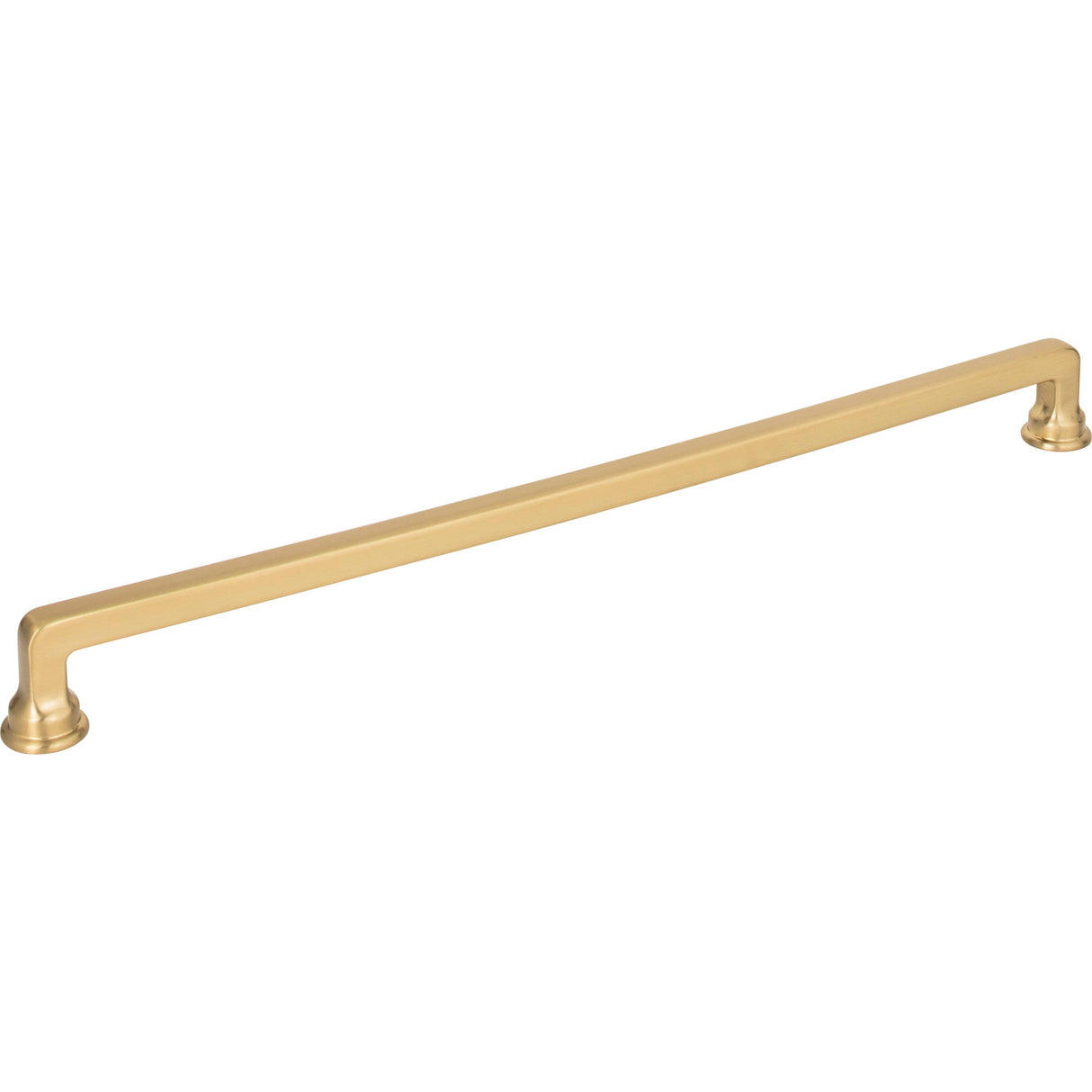 Atlas Homewares Oskar Appliance Pull 18 Inch Warm Brass