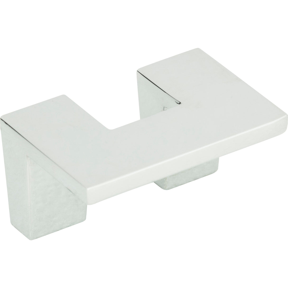 Atlas Homewares U Turn Knob 1 1/4 Inch (c-c) Polished Chrome