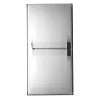 ALFI brand 12 x 24 Polished Stainless Steel Vertical Double Shelf Bath Shower Niche