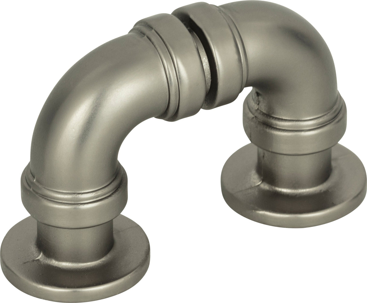 Atlas Homewares Steam Punk Finger Pull 1 5/16 Inch (c-c) Graphite