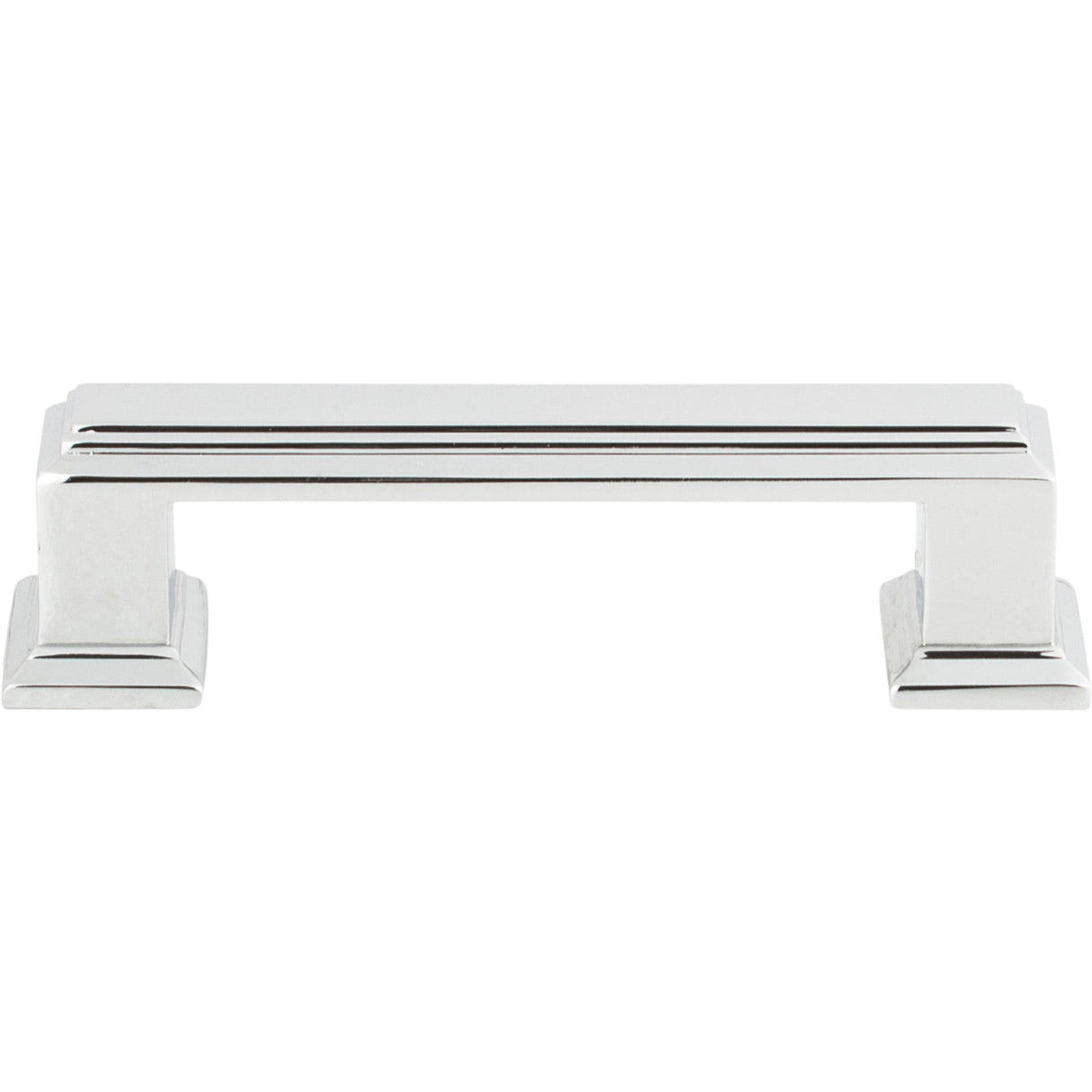 Atlas Homewares Sutton Place Pull 3 Inch (c-c) Polished Chrome