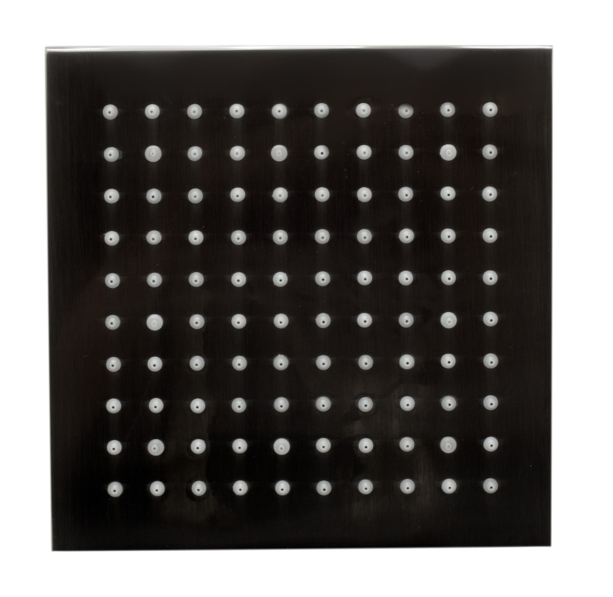 ALFI brand LED8S-BN Brushed Nickel 8" Square Multi Color LED Rain Shower Head