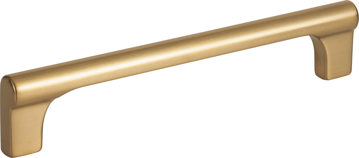 Atlas Homewares Whittier Pull 5 1/16 Inch (c-c) Warm Brass