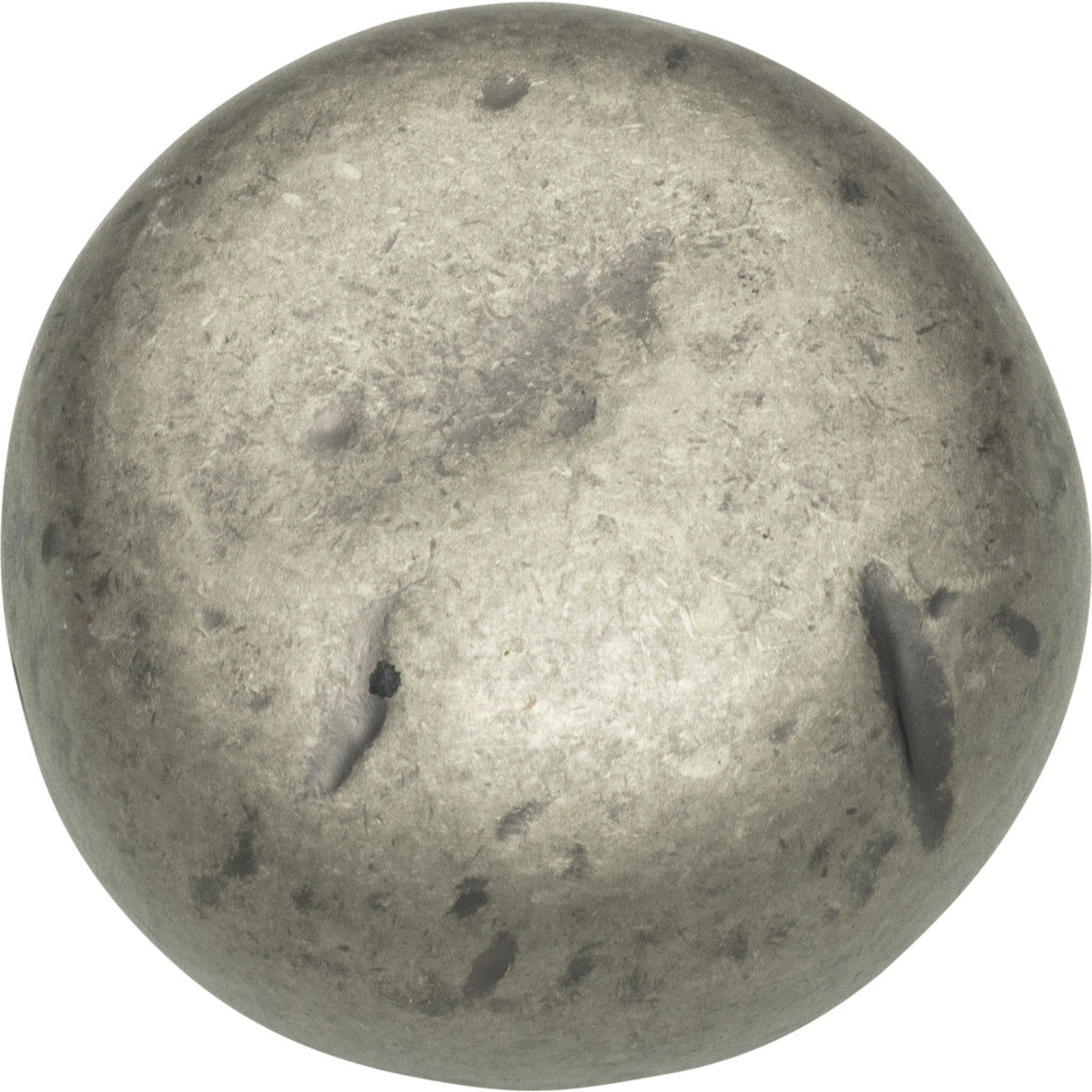 Atlas Homewares Distressed Round Knob 1 3/8 Inch Pewter