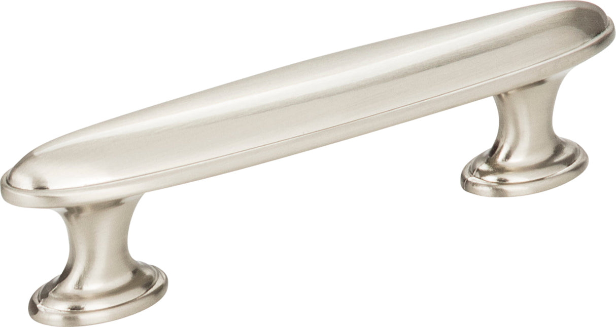 Atlas Homewares Austen Oval Pull 3 Inch (c-c) Brushed Nickel