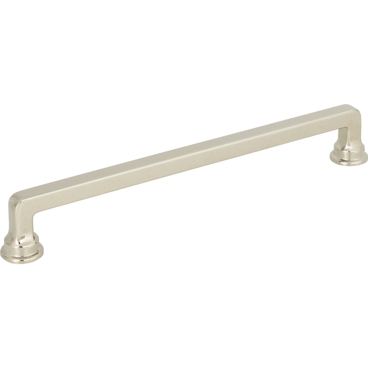Atlas Homewares Oskar Pull 7 9/16 Inch (c-c) Polished Nickel