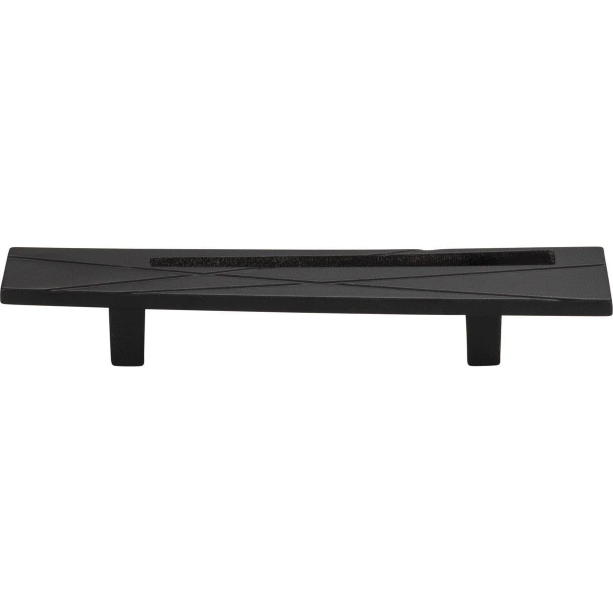 Atlas Homewares Modernist Right Pull 3 Inch (c-c) Matte Black