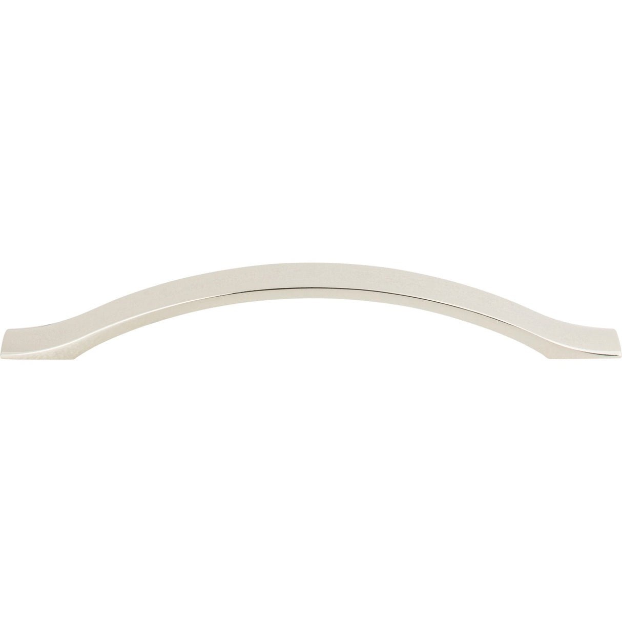 Atlas Homewares Low Arch Pull 6 5/16 Inch (c-c) Polished Nickel