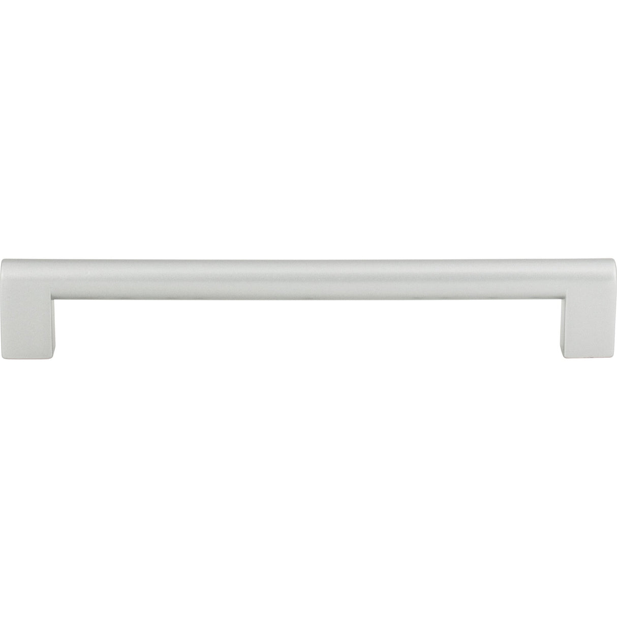 Atlas Homewares Round Rail Pull 7 9/16 Inch (c-c) Matte Chrome