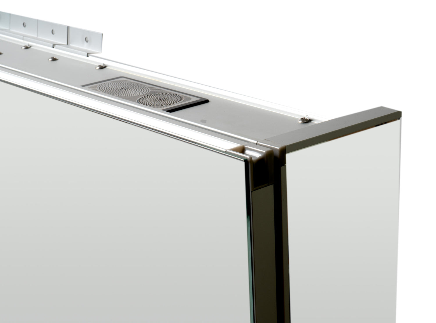 42" x 28" Triple Door LED Light Bluetooth Medicine Cabinet