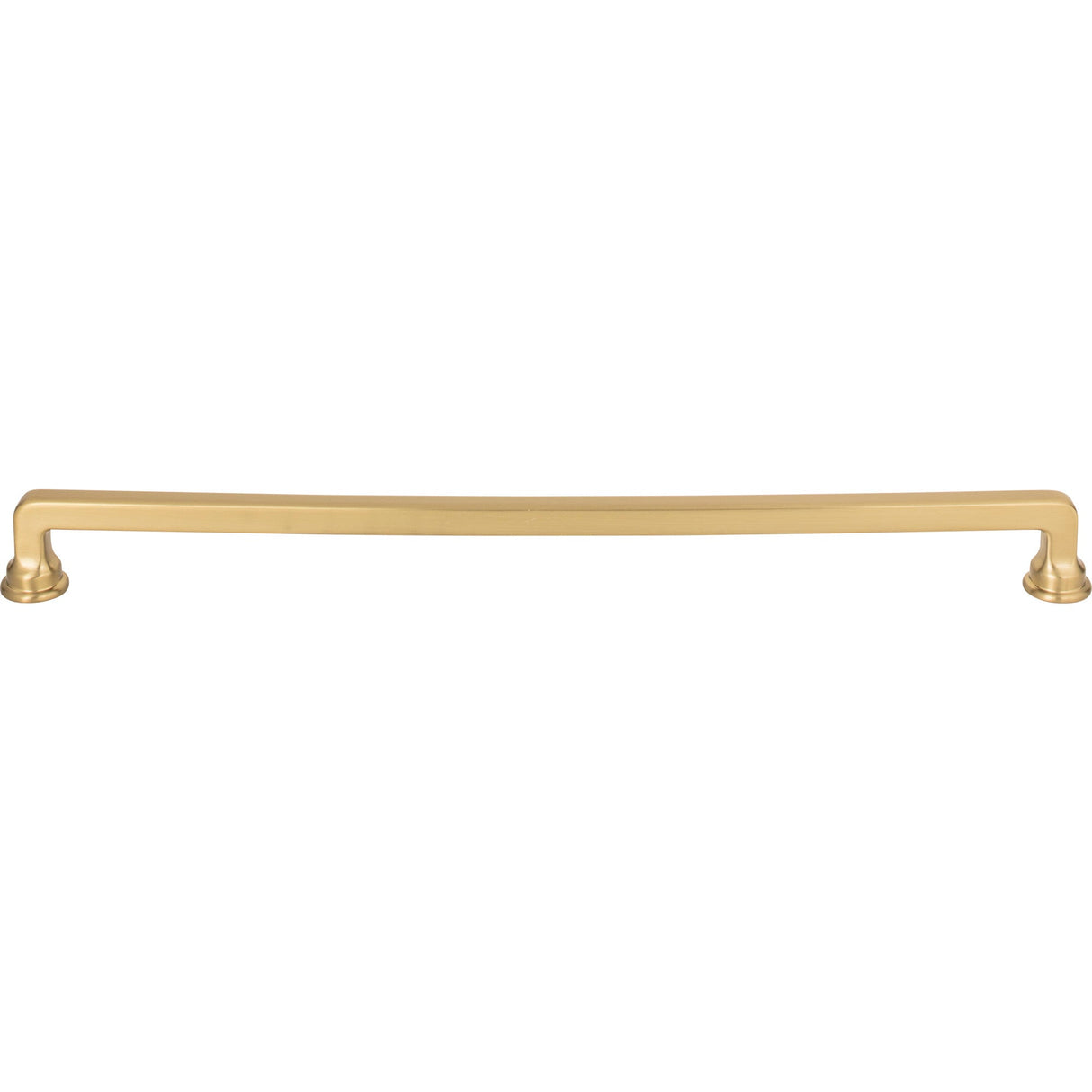 Atlas Homewares Oskar Appliance Pull 18 Inch Warm Brass