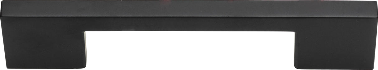 Atlas Homewares Thin Square Pull 5 1/16 Inch (c-c) Matte Black