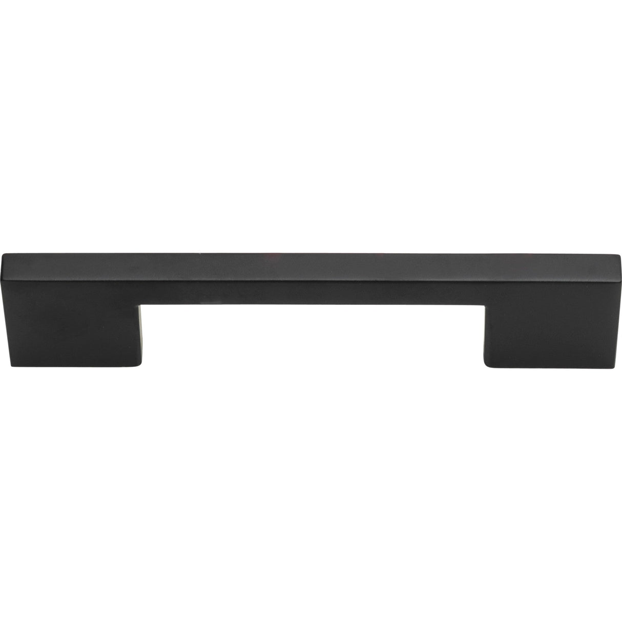 Atlas Homewares Thin Square Pull 5 1/16 Inch (c-c) Matte Black