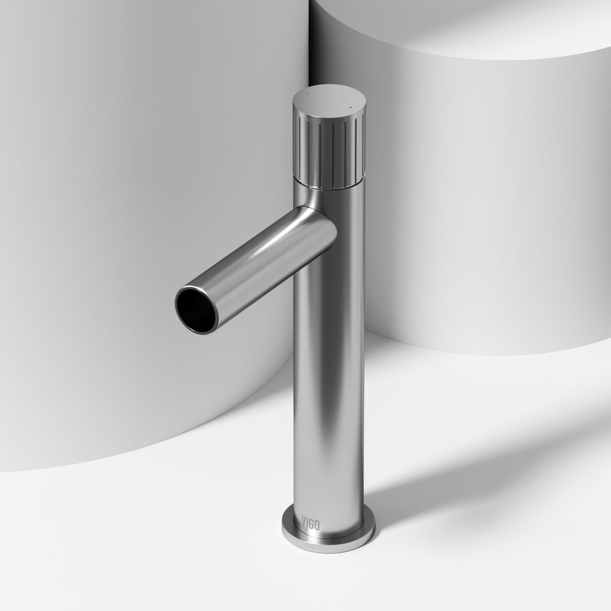 VIGO Ashford Vessel Bathroom Faucet in Brushed Nickel VG03034BN