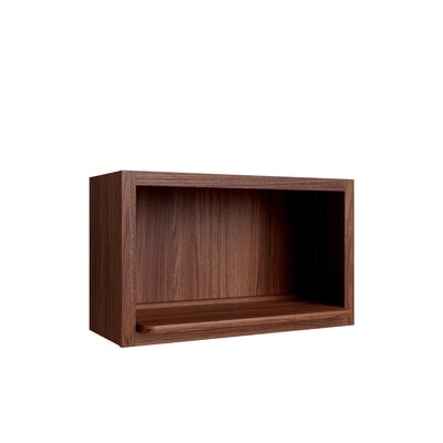 Oslo Classic Walnut Microwave Wall Cabinet 18Hx30Wx12D
