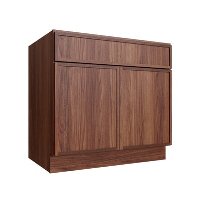 Oslo Classic Walnut Sink Base Cabinet - 30" W