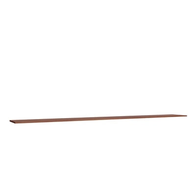Oslo Classic Walnut Shelf - 96" W x 12" D