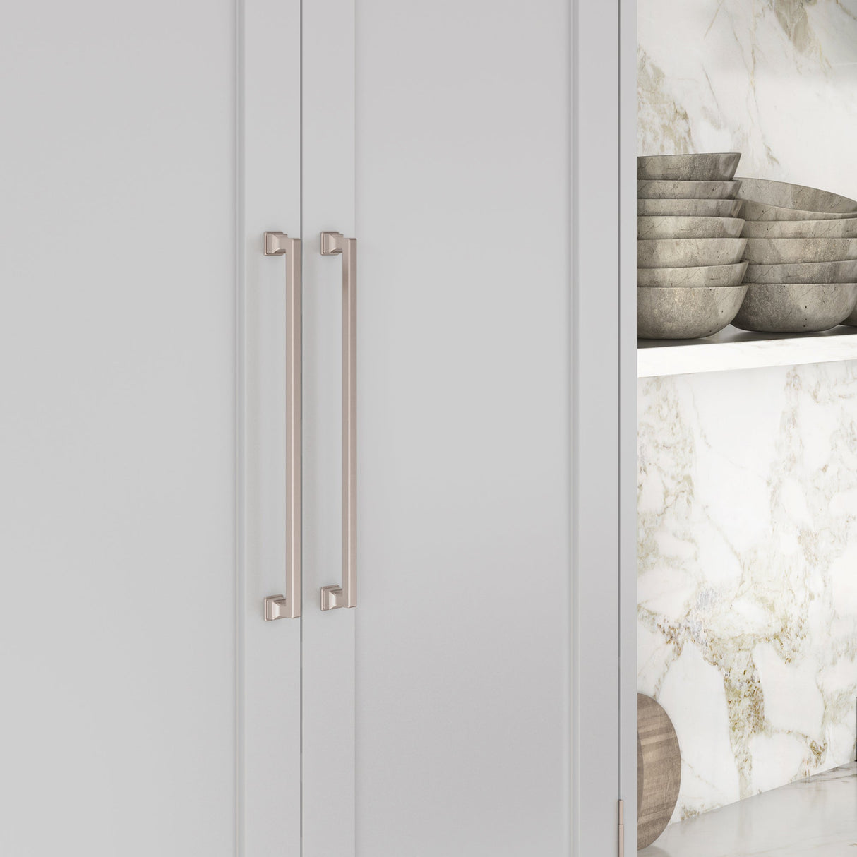 Atlas Homewares Erika Appliance Pull 18 Inch (c-c) Brushed Nickel