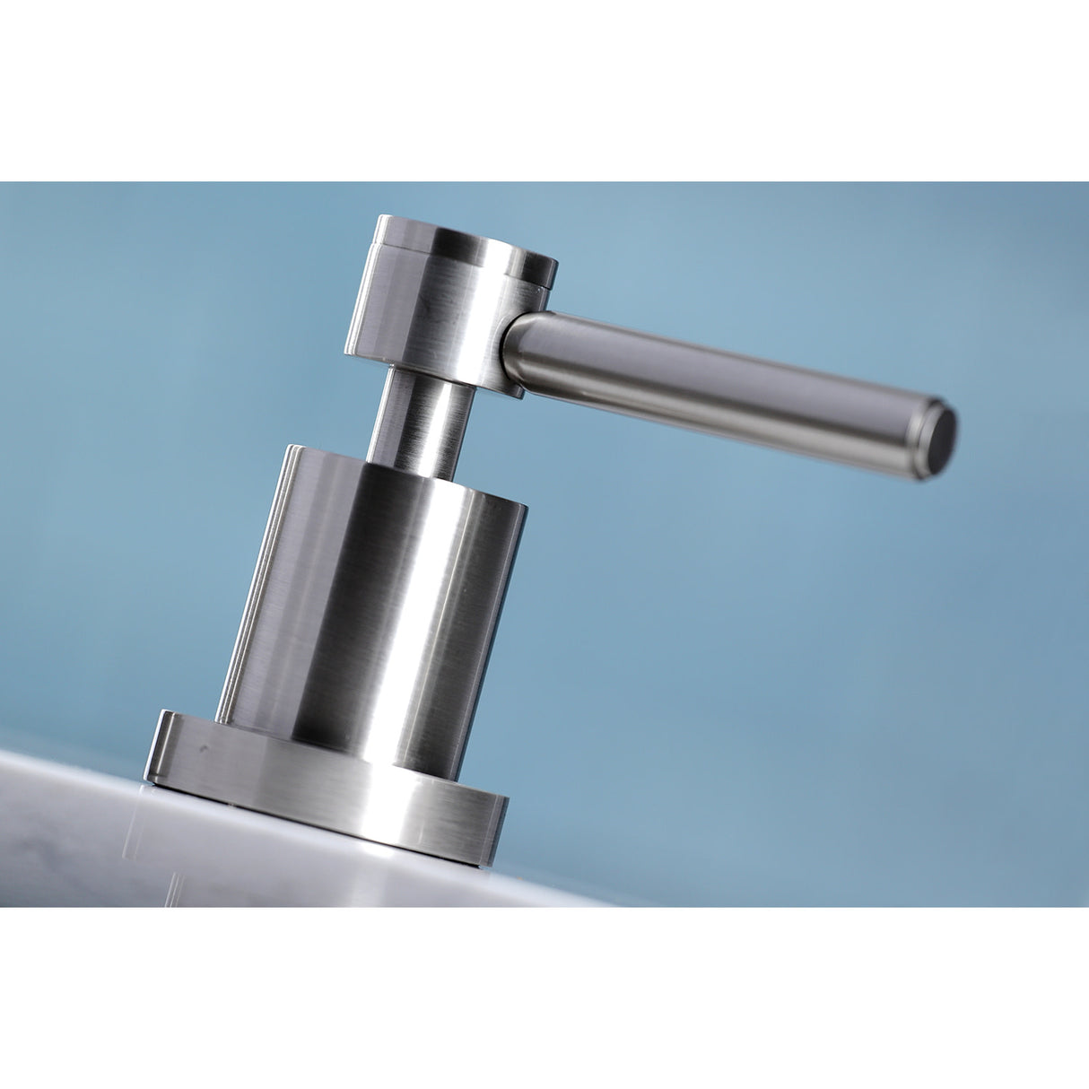 Kingston Brass KS8728DLLS Widespread Kitchen Faucet, Brushed Nickel