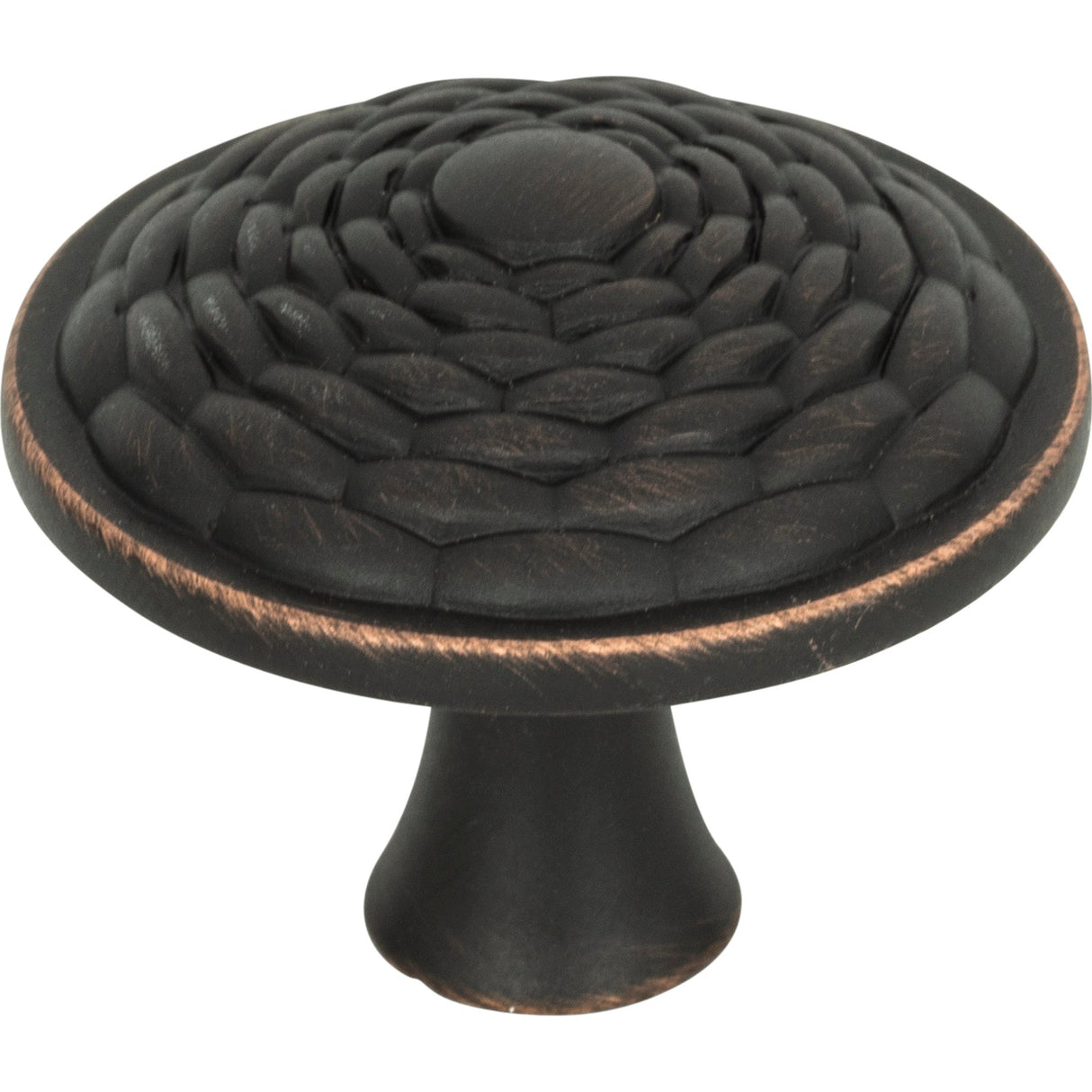 Atlas Homewares Mandalay Round Knob 1 5/16 Inch Venetian Bronze