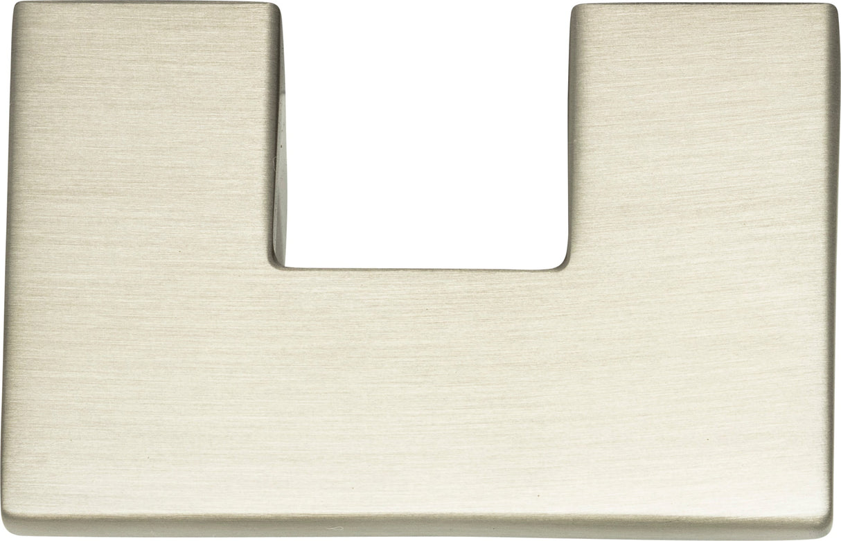 Atlas Homewares U Turn Knob 1 1/4 Inch (c-c) Brushed Nickel