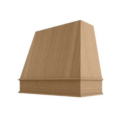 Oslo Oak Tapered Hood Classic Trim - 30" W x 36" H