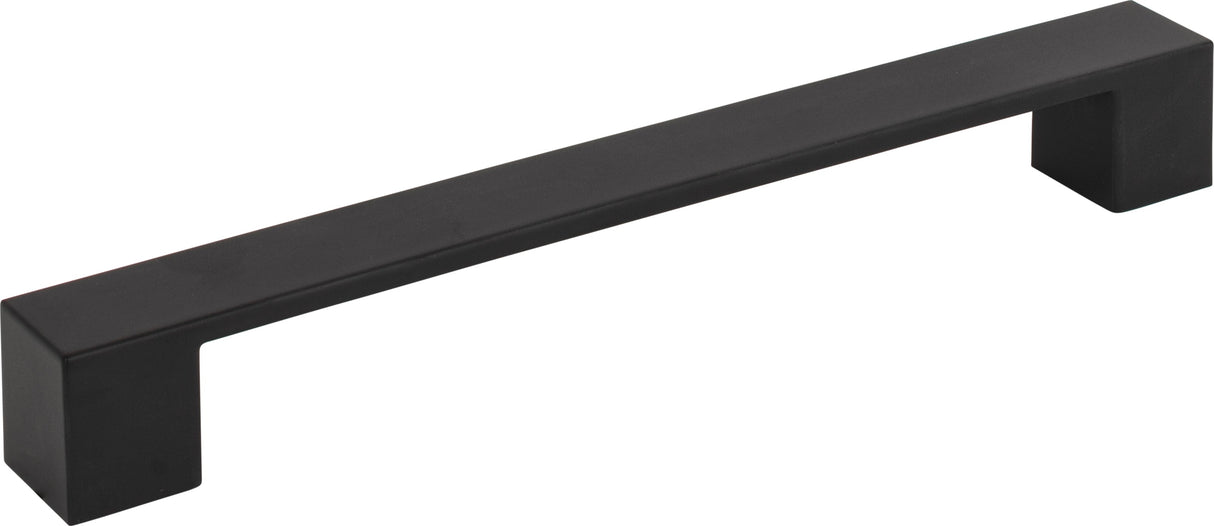 Atlas Homewares Wide Square Pull 7 9/16 Inch (c-c) Matte Black
