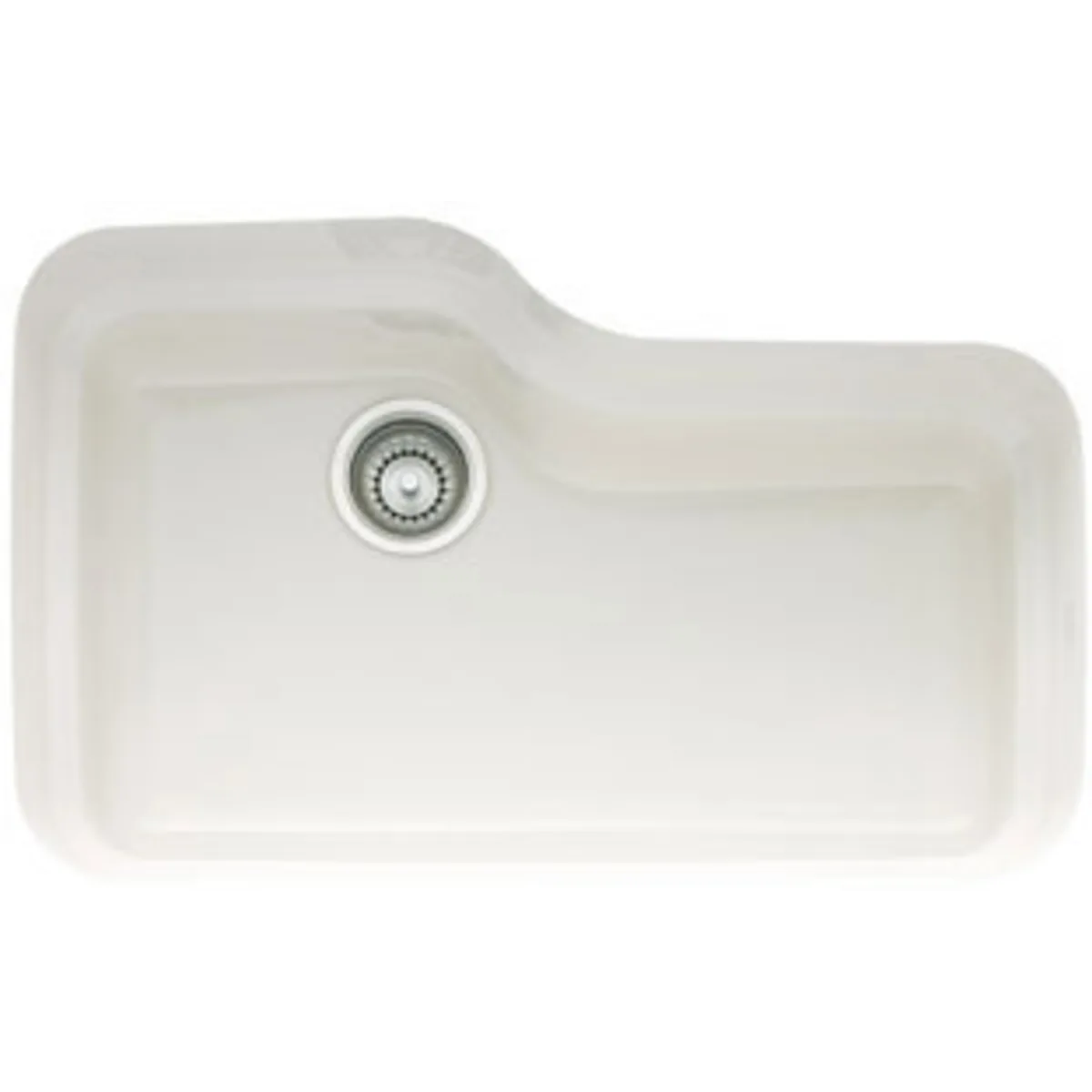 Franke Orca 30" x 19-1/2" Single Basin Undermount Fireclay Kitchen Sink ORK110-BT