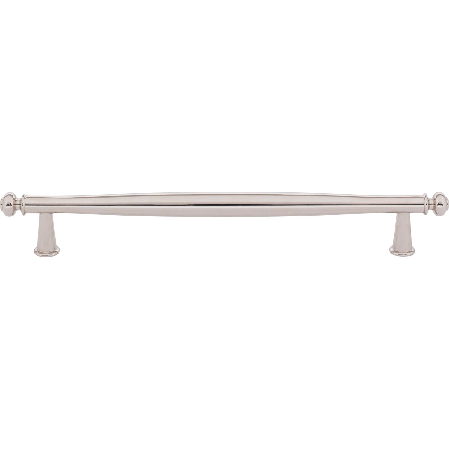 Top Knobs TK3194 Coddington Pull 7 9/16 Inch Center to Center - Polished Nickel