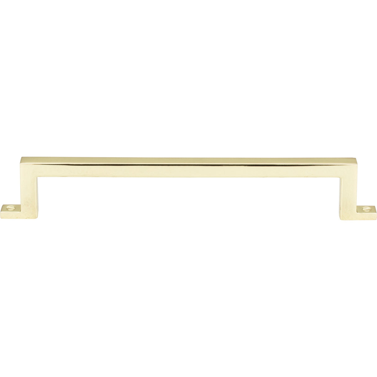 Atlas Homewares Campaign Bar Pull 6 5/16 Inch (c-c) Polished Brass