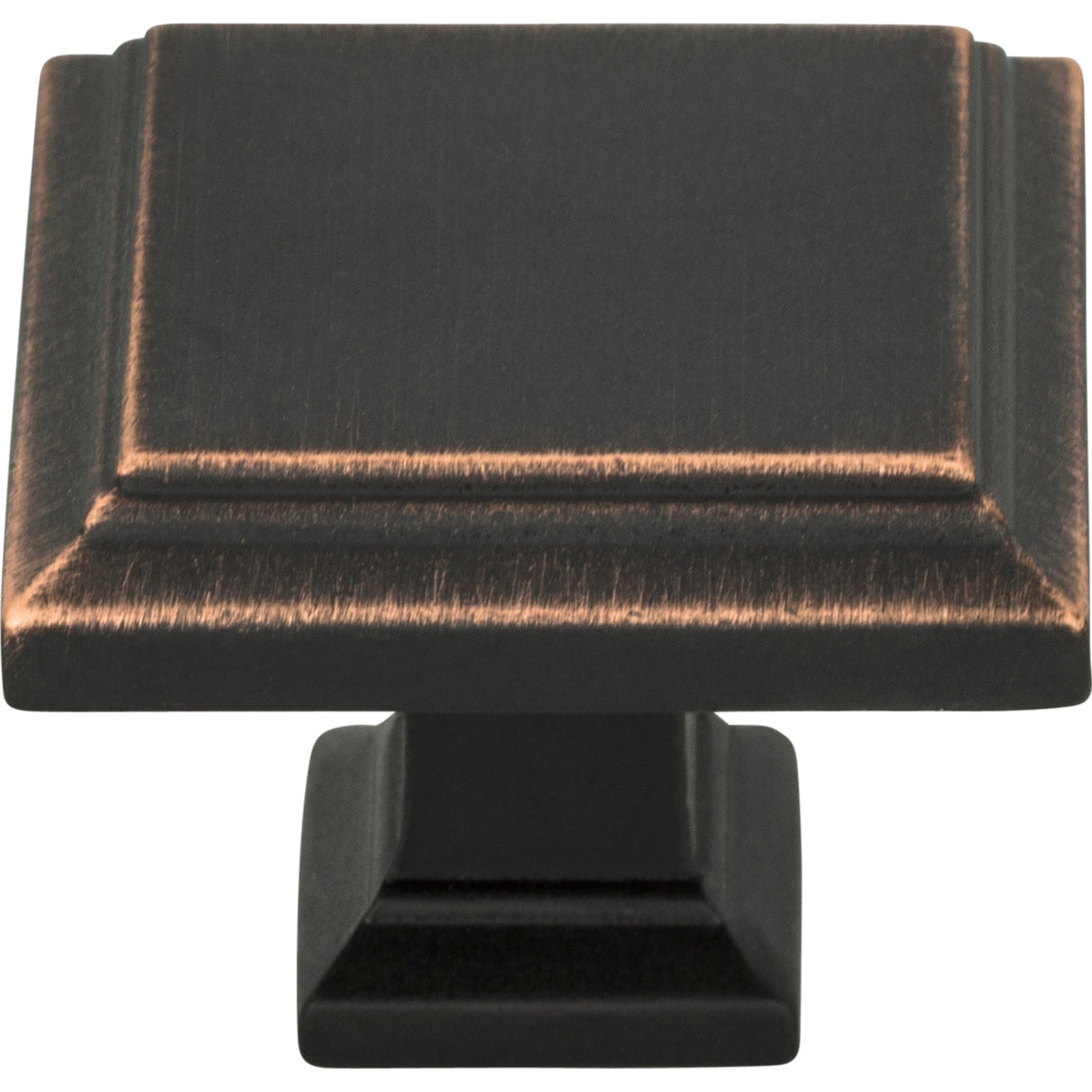 Atlas Homewares Sutton Place Square Knob 1 1/4 Inch Venetian Bronze