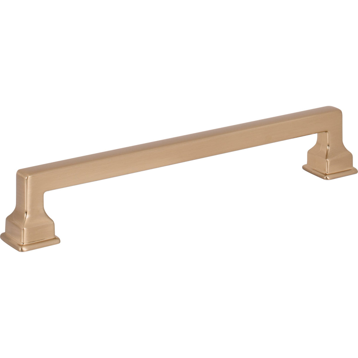 Atlas Homewares Erika Pull 6 5/16 Inch (c-c) Warm Brass