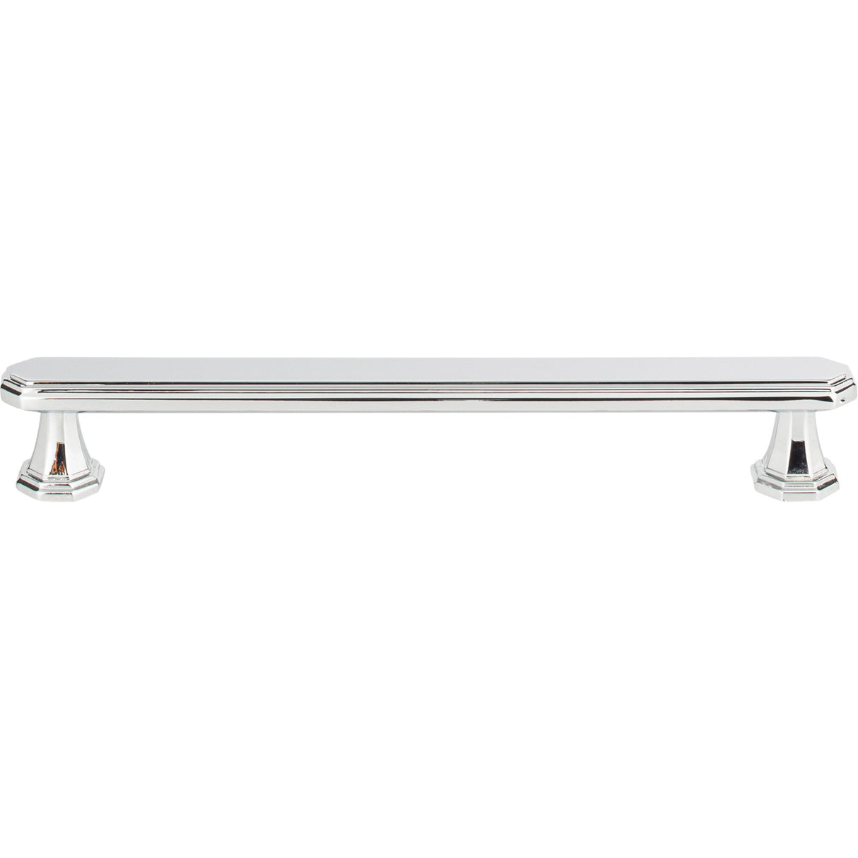 Atlas Homewares Dickinson Pull 6 5/16 Inch (c-c) Polished Chrome