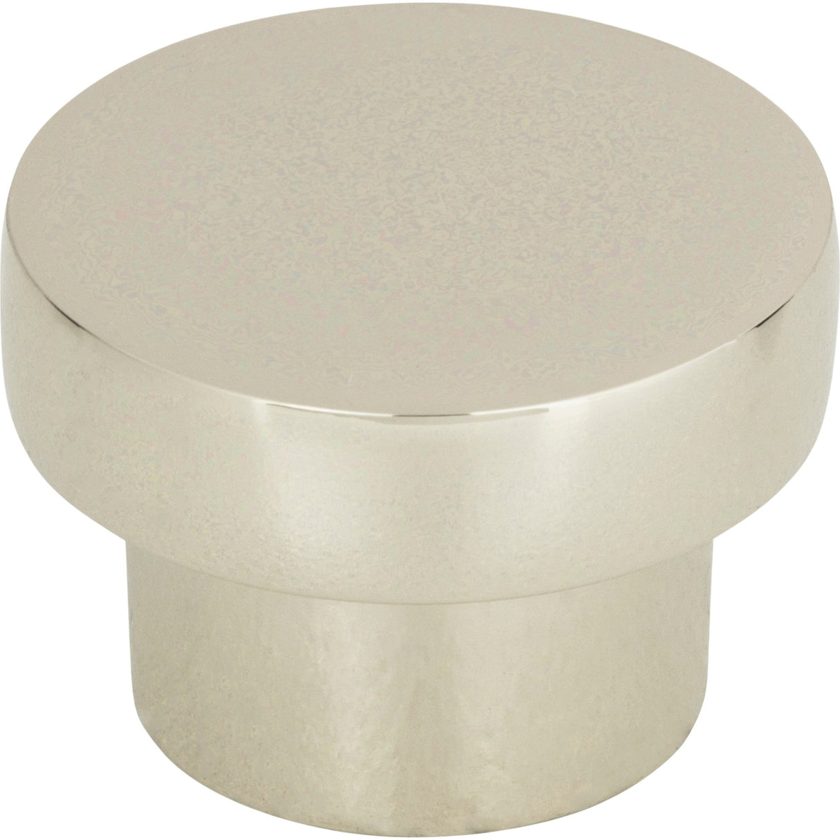 Atlas Homewares Chunky Round Knob Medium 1 7/16 Inch Polished Nickel