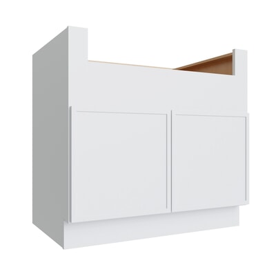 Oslo White Farm Sink Base Cabinet - 36" W