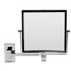 ALFI brand ABM8WS-PC 8" Square Wall Mounted 5x Magnify Cosmetic Mirror