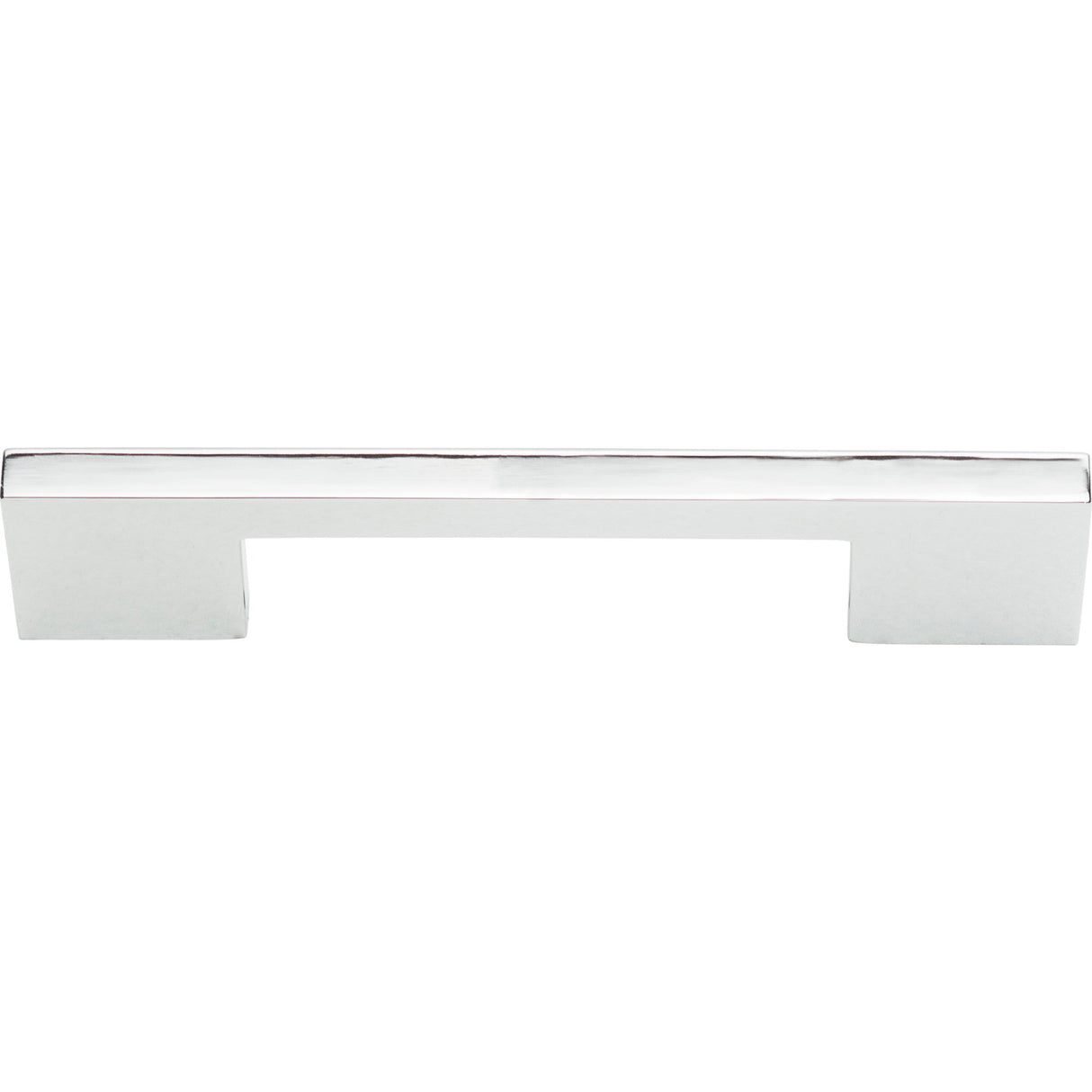 Atlas Homewares Thin Square Pull 5 1/16 Inch (c-c) Polished Chrome