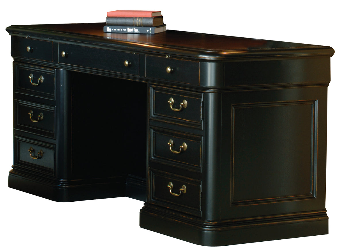 Hekman 79141 Louis Philippe 72in. x 24in. x 30in. Executive Credenza