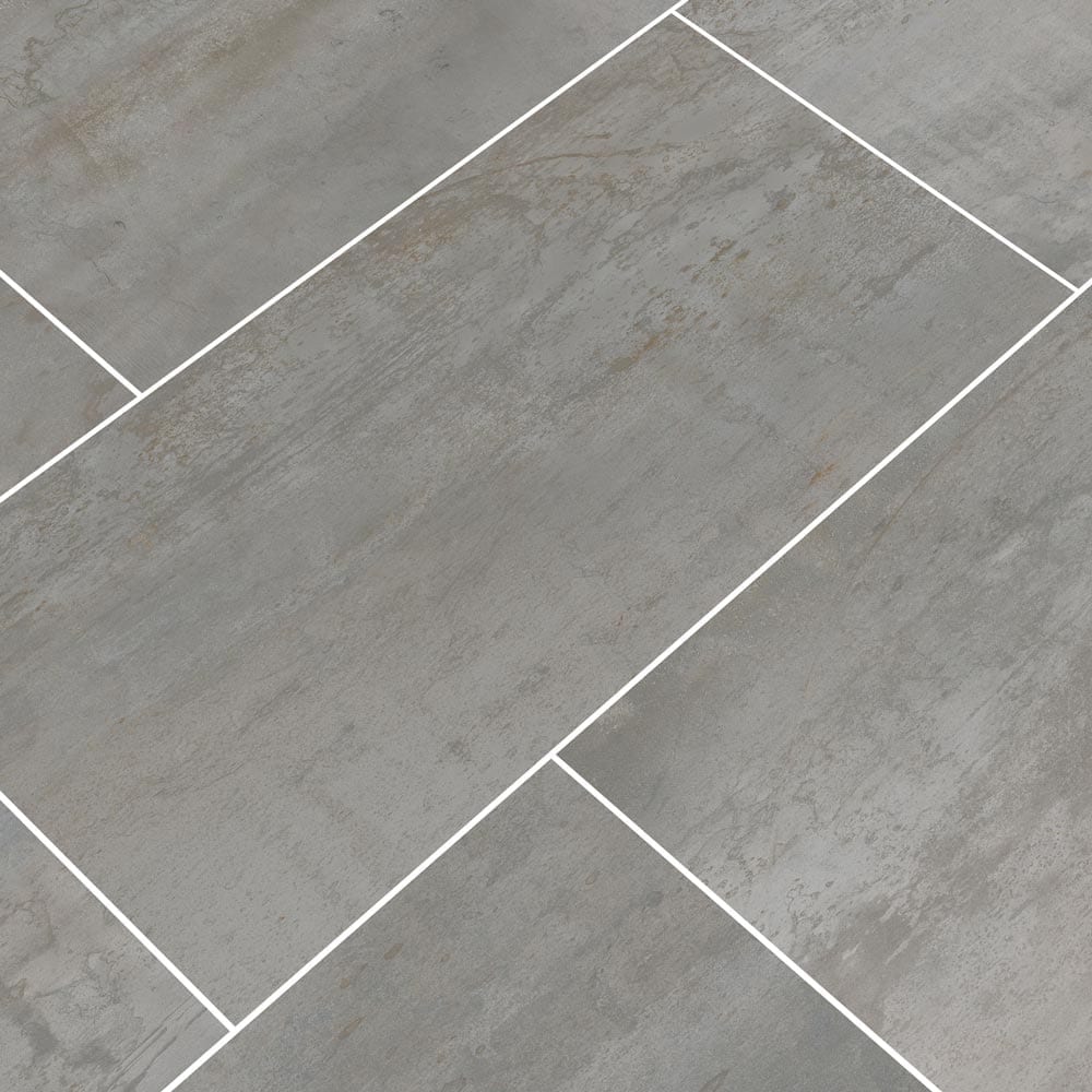 Oxide Magnetite 12"x24" Glazed Porcelain Floor and Wall Tile - MSI Collection OXIDE MAGNETITE 12X24 (Case)