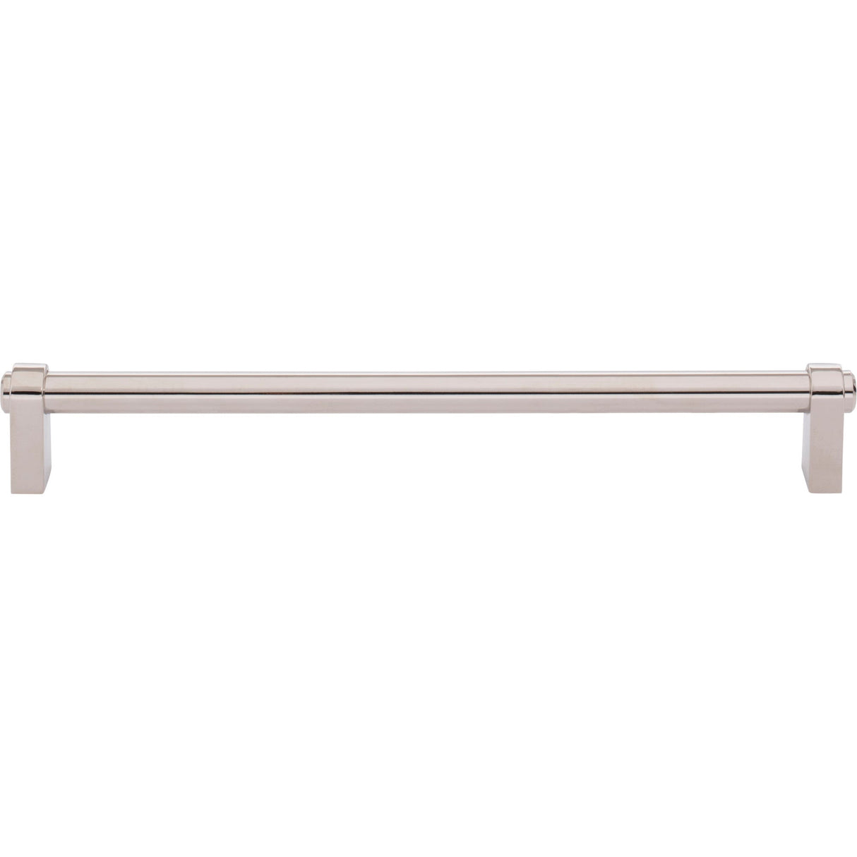 Top Knobs TK3214 Lawrence Pull 8 13/16 Inch Center to Center - Polished Nickel