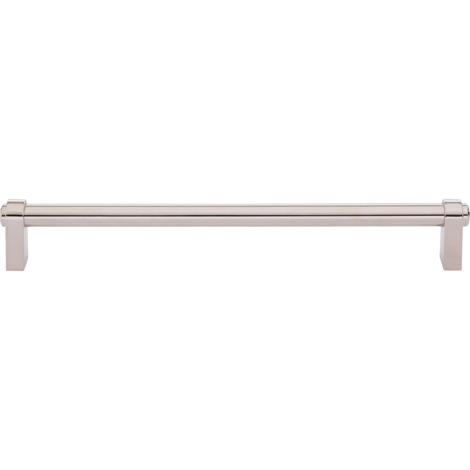 Top Knobs TK3214 Lawrence Pull 8 13/16 Inch Center to Center - Polished Nickel