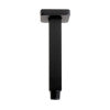 Black Matte 6" Square Ceiling Shower Arm